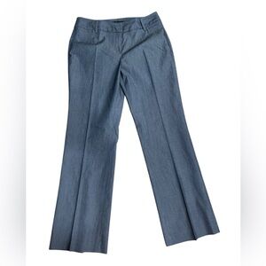 Larry Levine Women’s Stylish Denim Blue Wide-Leg Trousers-size 10